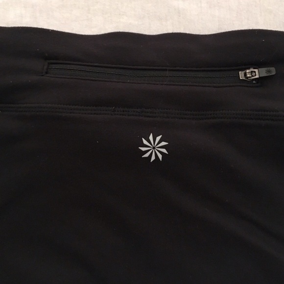 Athleta Contender 2 in 1 Black Skirt Shorts XS - Picture 2 of 10